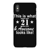 21st birthday iPhoneX