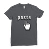 Copy Paste Matching Ladies Fitted T-Shirt
