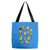 patriotic partying Tote Bags