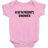 enemies Baby Bodysuit