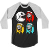 pac skull copy 3/4 Sleeve Shirt