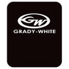 black t shirt grady white fishing Mousepad