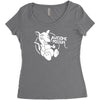 awesome possum Women's Triblend Scoop T-shirt