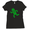 cactuar final fantasy Ladies Fitted T-Shirt