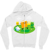 no jacket required Zipper Hoodie
