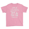life is better by the camp fire Youth Tee