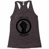 long live wakanda Racerback Tank