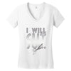 i will cut you Women's V-Neck T-Shirt