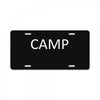 camp License Plate