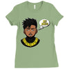 hey auntie Ladies Fitted T-Shirt