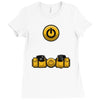 geek utility belt Ladies Fitted T-Shirt