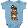 pirate bear Baby Onesie