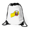 duff yours Drawstring Bags