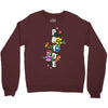 Pride Floral LGBT Colors Crewneck Sweatshirt