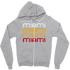 miami Zipper Hoodie