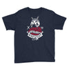 bad cat   gatos locos Youth Tee