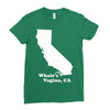 Whale's Vagina CA Ladies Fitted T-Shirt