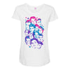 90's heartthrobs Maternity Scoop Neck T-shirt