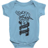 never stop fighting spirit Baby Onesie