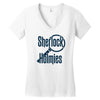 sherlock holmies Women's V-Neck T-Shirt