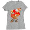 where is mario Ladies Fitted T-Shirt
