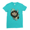 an ode to wild things Ladies Fitted T-Shirt