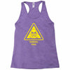 toxic hazard laboratory poison substance warning Racerback Tank