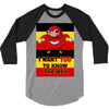 Ugandan Knuckles 3/4 Sleeve Shirt