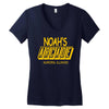 noah's arcade Women's V-Neck T-Shirt
