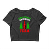 christmas drinking team Crop Top