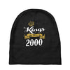 kings are born in 2000 Baby Beanies