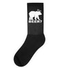 new bear deer beer funny Socks