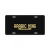 KING License Plate