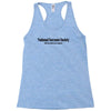 national sarcasm society funny t shirt Racerback Tank
