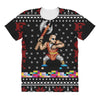 ugly sweater fight christmas t shirts All Over Women's T-shirt