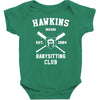 hawkins babysitting club indiana mike dustin eleven demogorgon strange Baby Bodysuit