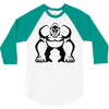 big tough gorilla musculine 3/4 Sleeve Shirt