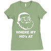 where my hoes Ladies Fitted T-Shirt