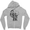 robot girl machine Zipper Hoodie