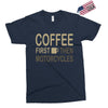 coffee then motorcycles Exclusive T-shirt