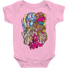 mean team Baby Onesie