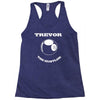 piscine t shirt personnalis&eacute; votre nom 8 ball arnaqueur Racerback Tank