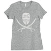 mask of modern mutiny Ladies Fitted T-Shirt