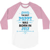 The Best Poppy Was Born In July 3/4 Sleeve Shirt