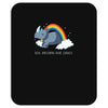 real unicorns have curves Mousepad