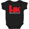 hk heckler and koch Baby Bodysuit