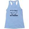 are you looking at my weiner t shirt funny dog wiener dachshund s m l Racerback Tank