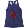 captain america flag abstract Racerback Tank