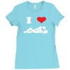 i love sex Ladies Fitted T-Shirt