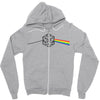 pink floyd parody d20 dungeons and dragons Zipper Hoodie